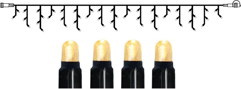 Star Trading - System led 'led Eisregen-Lichterkette 3m' 50 LED´s, warmweiß, IP44