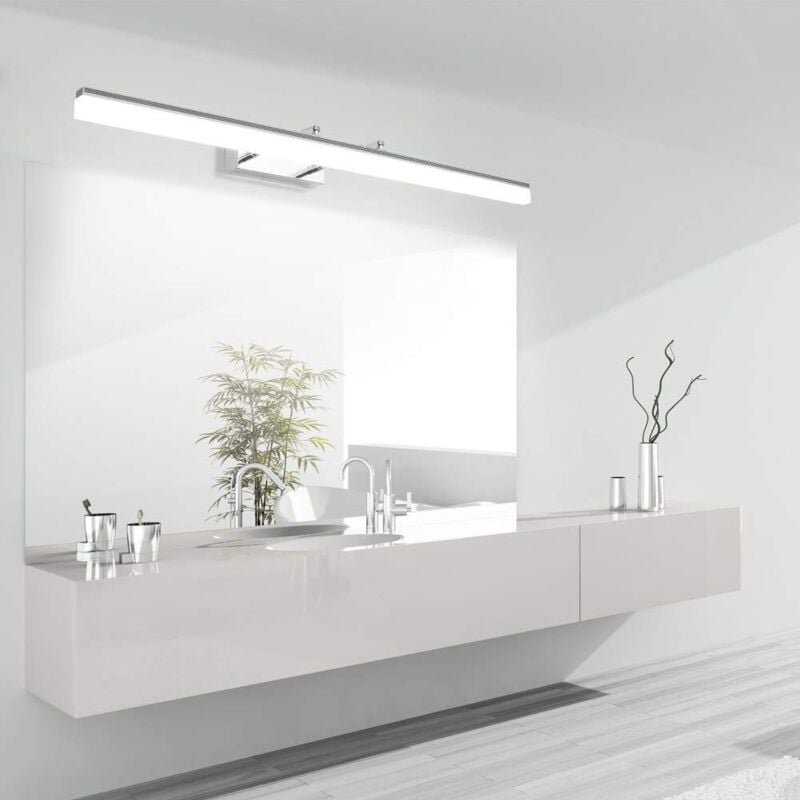 LED-Badezimmerspiegelleuchte IP44 12W 1170LM, Wandleuchte mit verstellbarem Winkel, moderne Innenspiegelschrank-Badezimm...