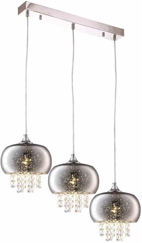 Kristallleuchter 3x40W E14 STARLIGHT ML3787 Milagro