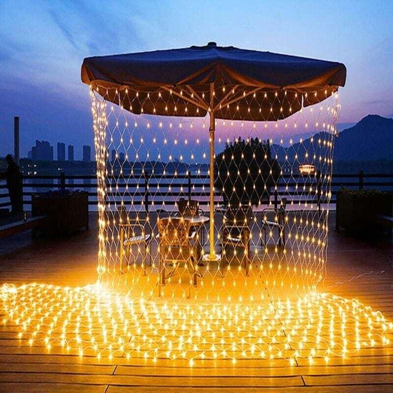 540 LED-Lichterkette aus Kupferdraht mit Batteriebetrieb für Innen- und Außenbeleuchtung, Schlafzimmer, Hochzeitsdekorat...