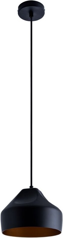 Paco Home - Pendelleuchte Hängelampe Esszimmer Küchenlampe Hängend Esstischlampe Innen Gold Schwarz-Gold, Design u + Leu...