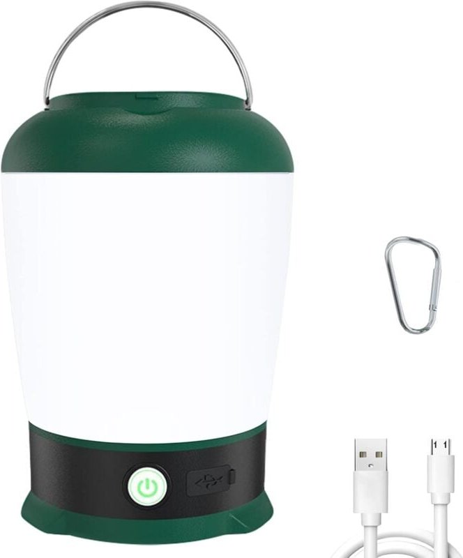 Gotrays - Campinglaterne, tragbares, per usb wiederaufladbares LED-Campinglicht, wasserdichte Campingbeleuchtung mit 6 M...