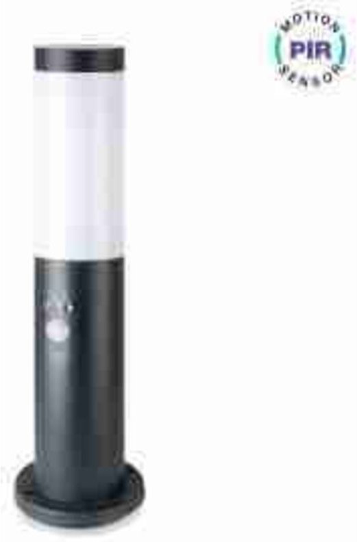 LED8965 VT-838 10W LED Pollerleuchte Grau Gehäuse 80cm Höhe CREE CHIP 5000K