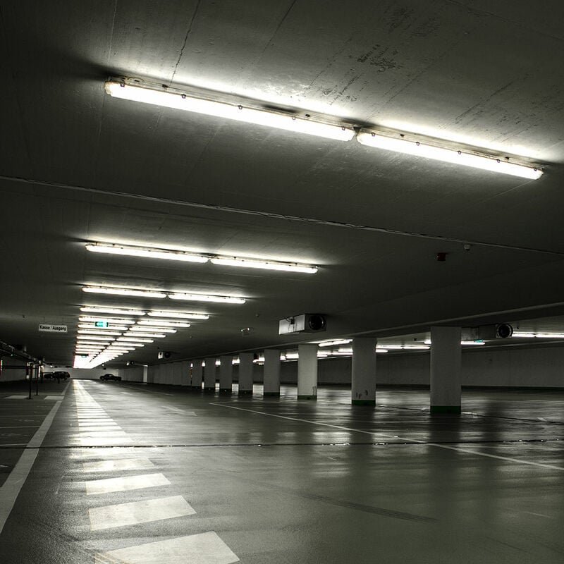 Led Wannenleuchte 48 Watt led Feuchtraumleuchte led Röhre 150 cm Garage Werkstattleuchte kaltweiß, 3840lm 6400K, 8er Set