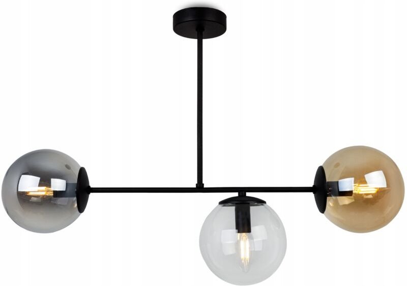 Moderne Hängelampe Glaskugeln Led Kronleuchter