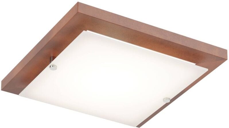 Thumbnail - Lamkur Lighting - Lamkur Square Schlichte Deckenleuchte Rustikal, 1x E27