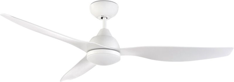 3 Blade 132cm Ceiling Fan with led Light Bright White 132 cm Deckenventilator mit 3 Flügeln und LED-Licht in hellem Weiß
