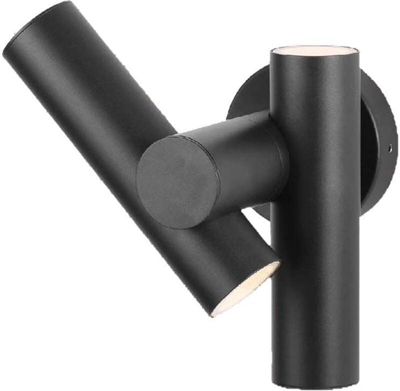 26W led Wandstrahler mit 360° verstellbarem Doppelstrahl, Schwarz, Warmweiß, IP44 - V-tac