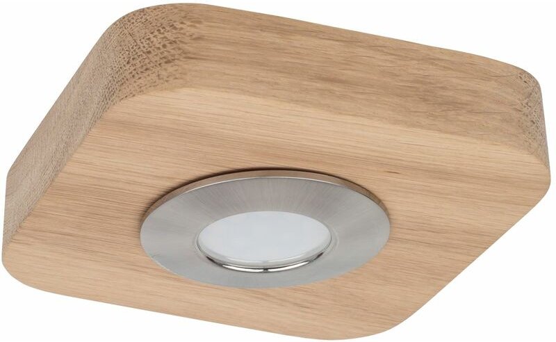 Licht-erlebnisse - Deckenleuchte led in Natur Esstisch Esszimmer 3000 k 300 lm Holz Modern Deckenlampe Spot