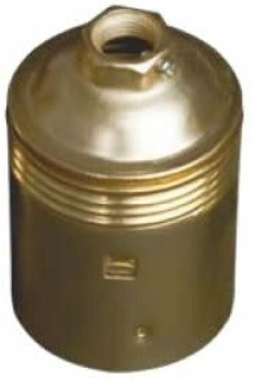 Lampenfassung aus Metall E27 4A 250V GSC 2200292