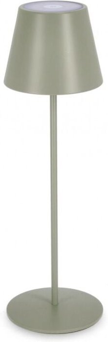 Iperbriko - Tischlampe led Etna Salbeigrün D.12x38h