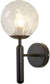 Stick - moderne schwarze Wandleuchte 32 cm