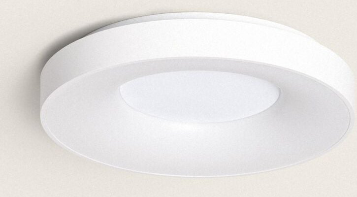 Ledkia - LED-Deckenleuchte 24W Rund Metall cct Wählbar Bill Weiß