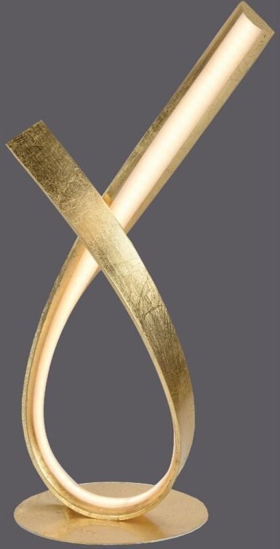 Thumbnail - Paul Neuhaus Linda Integrierte Led Tischleuchte Gold 1x 11,4W LED 3000K Dimmbar