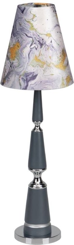 Polyresin-Tischlampe 22,5 x 22,5 x 75 cm