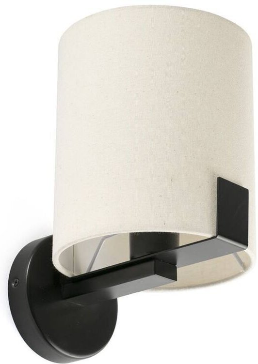 Nila Wandleuchte schwarz und cremefarben 20052