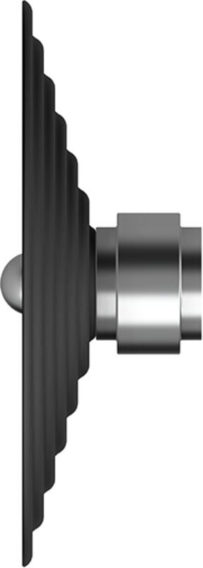 Thumbnail - Sound Wandleuchte flach schwarz, Einschaltkabel 1x E14
