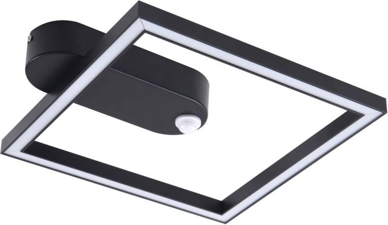 Deckenlampe mit Sensor 'Yulla' aus Aluminium mit Bewegungsmelder für Flur & Treppenhaus von Lindby