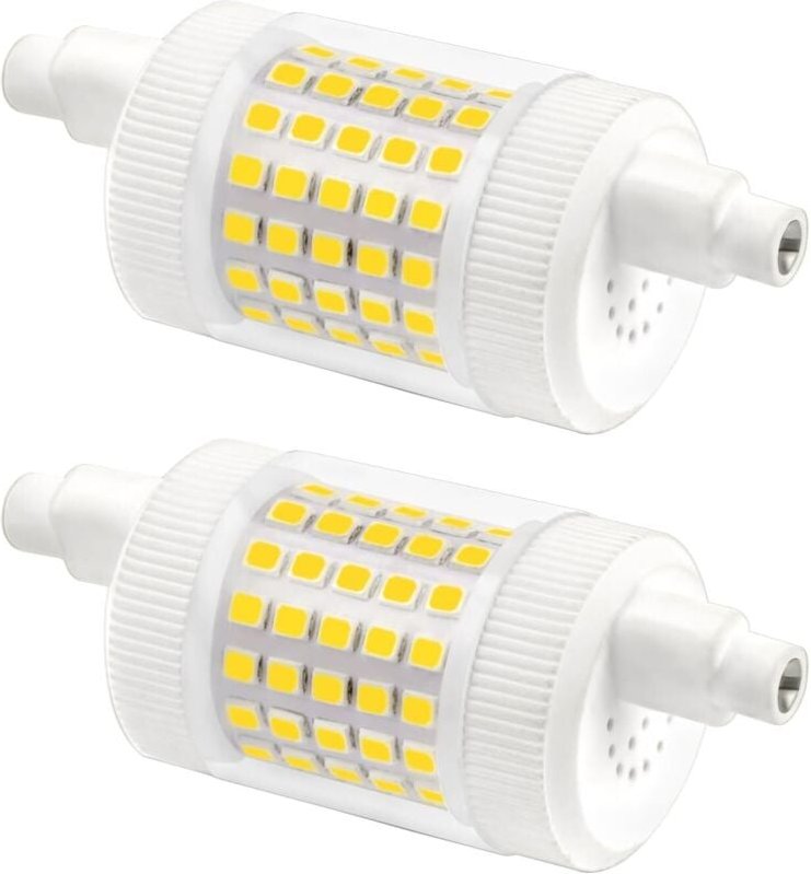 Kcvv - R7S 78 mm dimmbare LED-Lampe, 15 w, Kaltweiß 6000 k, 1500 lm, ac 230 v, entspricht R7S 120 w 100 w Halogenstift, ...