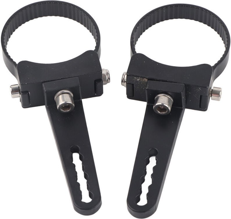 Stangenklemme, verstellbare LED-Lichtleistenhalterung von 1 bis 3 Zoll, Montagehalterung aus Aluminiumrohr, Befestigungs...