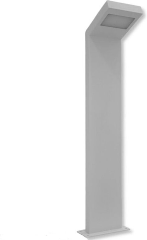 Trade Shop - copy of LAMPIONE DA GIARDINO MODERNO 44CM LAMPADA DA TERRA VIALETTI E27 ESTERNO IP44 529PA-B440 - Weiß