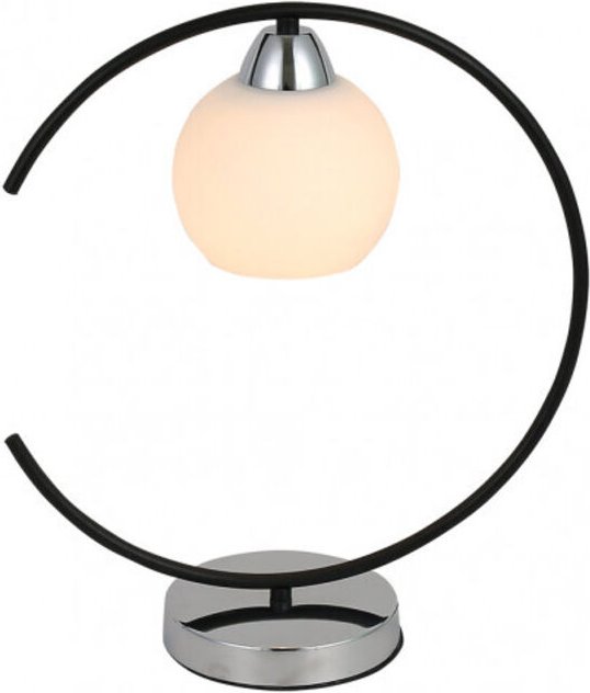 FAB 152271052 Fuji 1xe27 Tischplatte Schwarz / Chrom 38x35x14 Cm