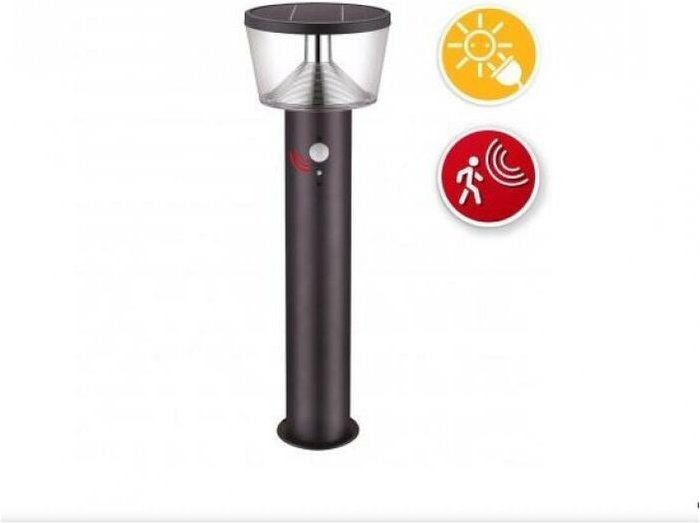 Velamp - Tulum solar stehleuchte sl344- bewegungsmelder-10w 4000k