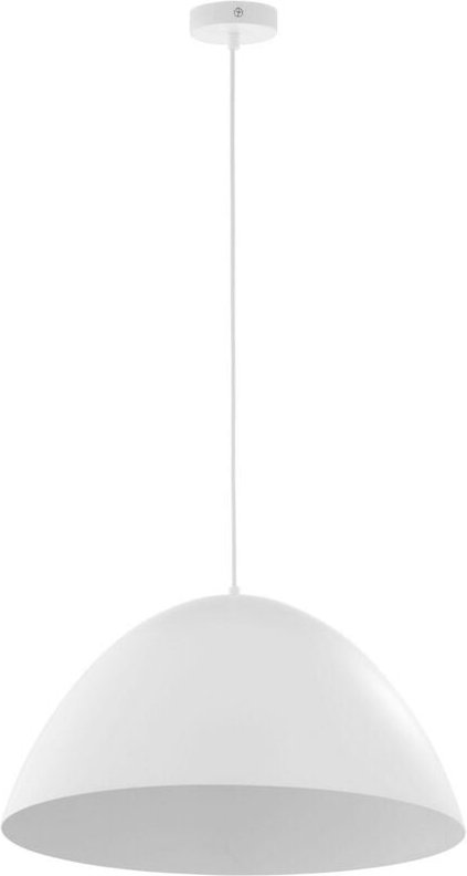 TK Faro 50cm Kuppel-Pendelleuchte Deckenleuchte Weiß 1xE27