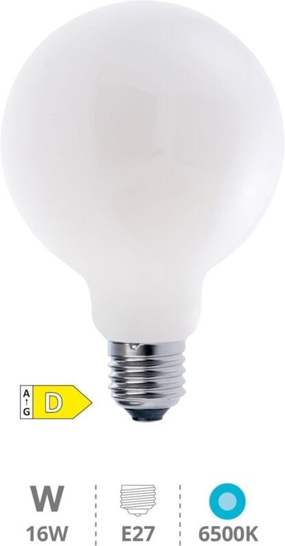 GSC - LED-Lampe Glaskugel Serie G95 11W E27 6000k 2003578