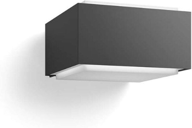 Philips - myGarden - Außenwandleuchte 16x9 cm, E27, Anthrazit 915005361101