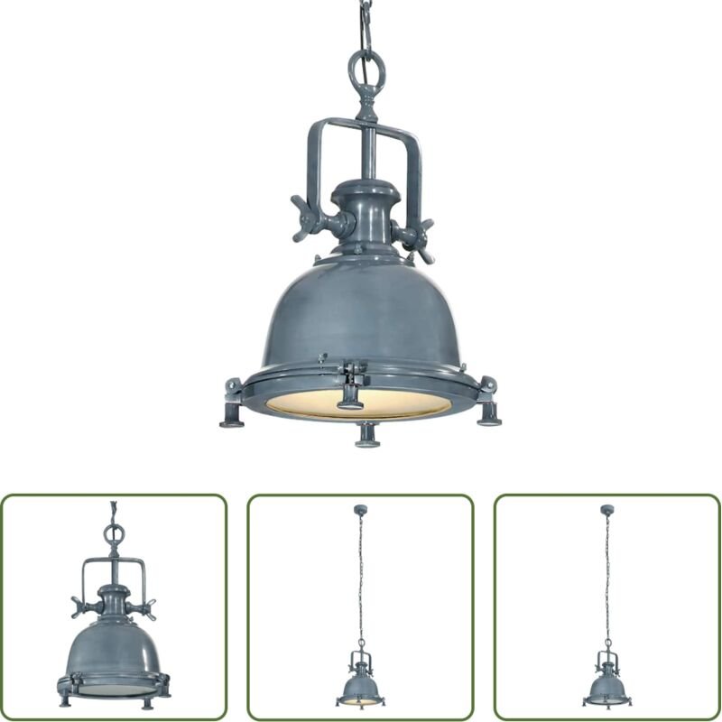 Aluminium - Pendelleuchte 34x34x146 cm Aluminium