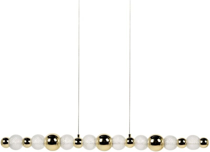 LED Hängeleuchte SORA Glas Gold