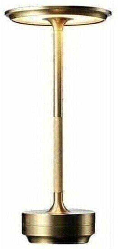 Kabellose Tischleuchte – Akku-wiederaufladbar, tragbares Nachtlicht – Touch-Bedienung, dimmbar – für Esszimmer/Schlafzim...