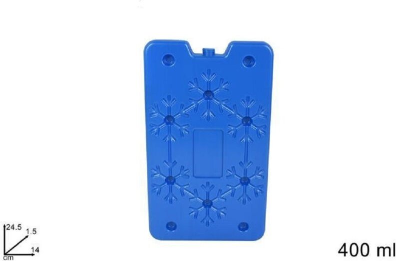 Trade Shop Traesio - Trade Shop - set 2 pezzi freezerino tavoletta 400ML 24,5X1.5CM ghiaccio für termical borse -