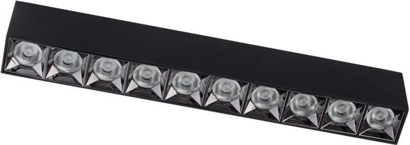 LED-Einbauleuchte MIDI Schwarz Aluminium Nowodvorski 10060