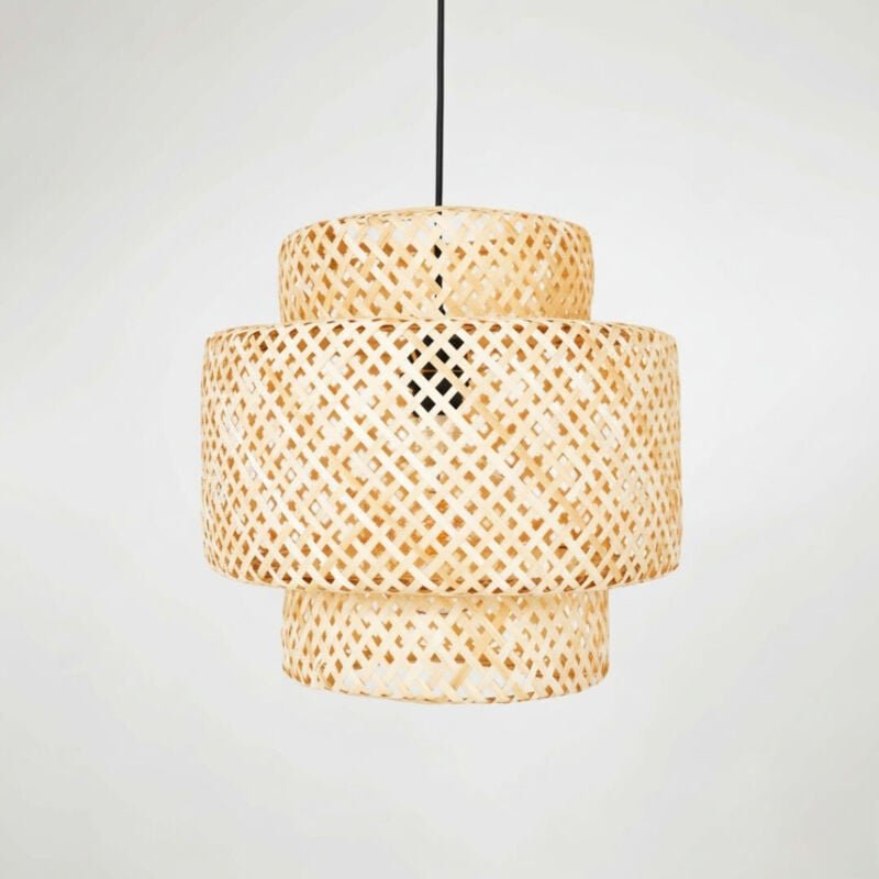 Pendelleuchte aus Rattan "JENSEN" - Ø50cm - E27