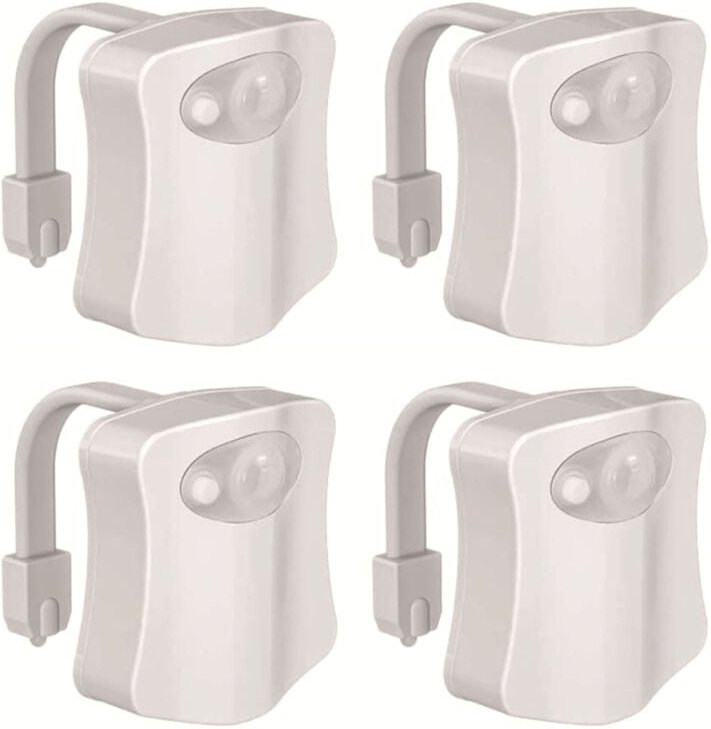 Toilettenlicht Bewegungsmelder led Nacht 8 Farben Schüssel Leuchten Smart für Badezimmer