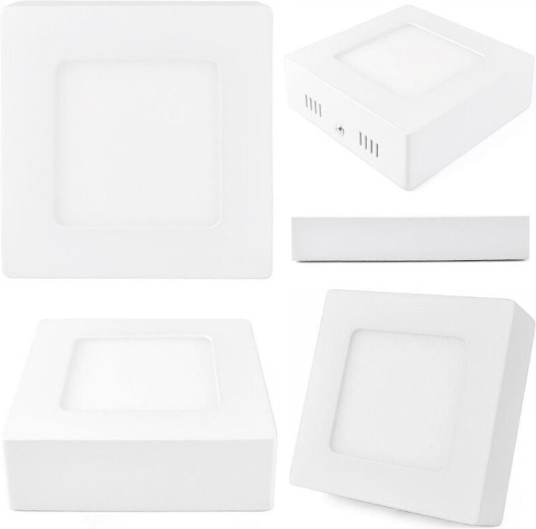 Trade Shop Traesio - Trade Shop - Deckenstrahler Rund led Strahler 6-12-18-24 Watt Kalt Warm - Platz