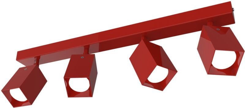 Brick plafoniera l monocolore lucido