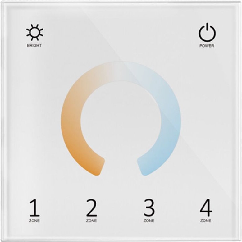 DMX Touch-Steuerung - 4 Zonen - CCT