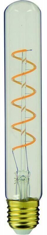 E27 Vintage-LED-Lampe, T30-Röhre, E27-Sockel – Vintage E27 LED-Filamentlampe, 320° Abstrahlwinkel – 4 W weiße Lampe (ent...