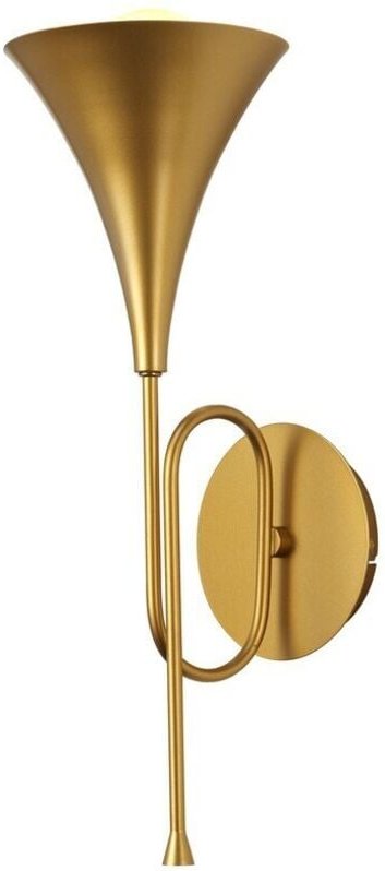 Inspired Mantra - Jazz - Wandleuchte, 1 x E27 (max. 20 W), Goldmalerei