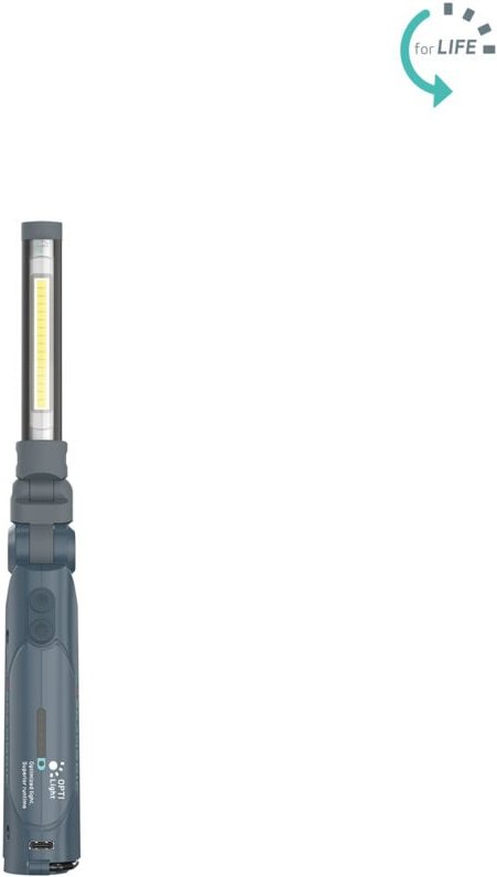 Scangrip - Akku-Kompaktleuchte mini slim Fore Life 100Lumen + 100-200Lumen