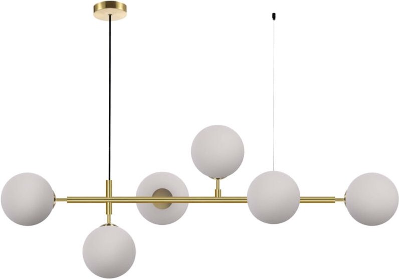 Alisa Hängelampe 6xE14 gold/weiß LP-005/6P WH Light Prestige