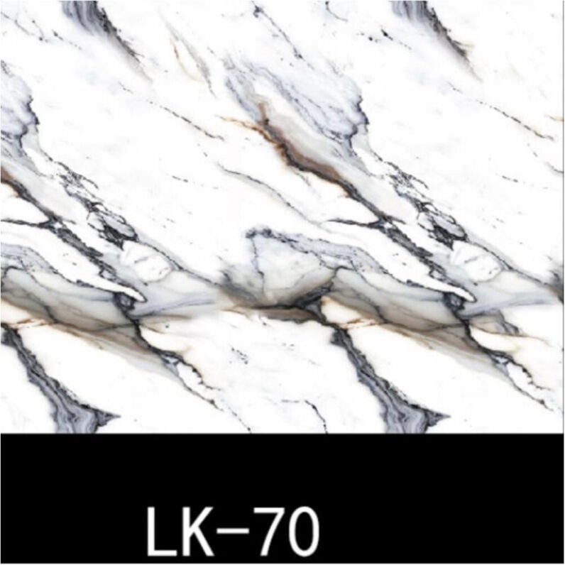 Trade Shop - Marmorierte Effect Panel Glänzende Vene 120x300 cm Salon Parlors Zimmer -