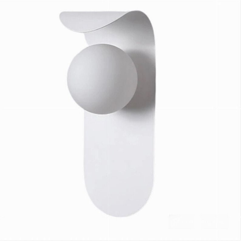 Thumbnail - Trade Shop - aplique to parete modern lampada decorativa in metalla mit vetro G9 AQ46 -