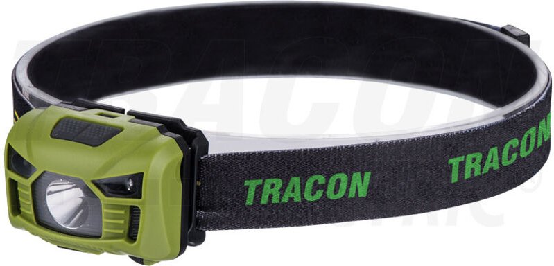 Tracon 120lm 1200mAh Bewegungssensor-Stirnlampe