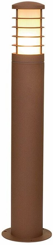 Moderne Außenwegelampe in braun