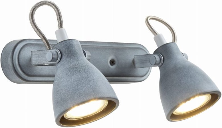 Candellux ASH 92-64400 graue Wandleuchte