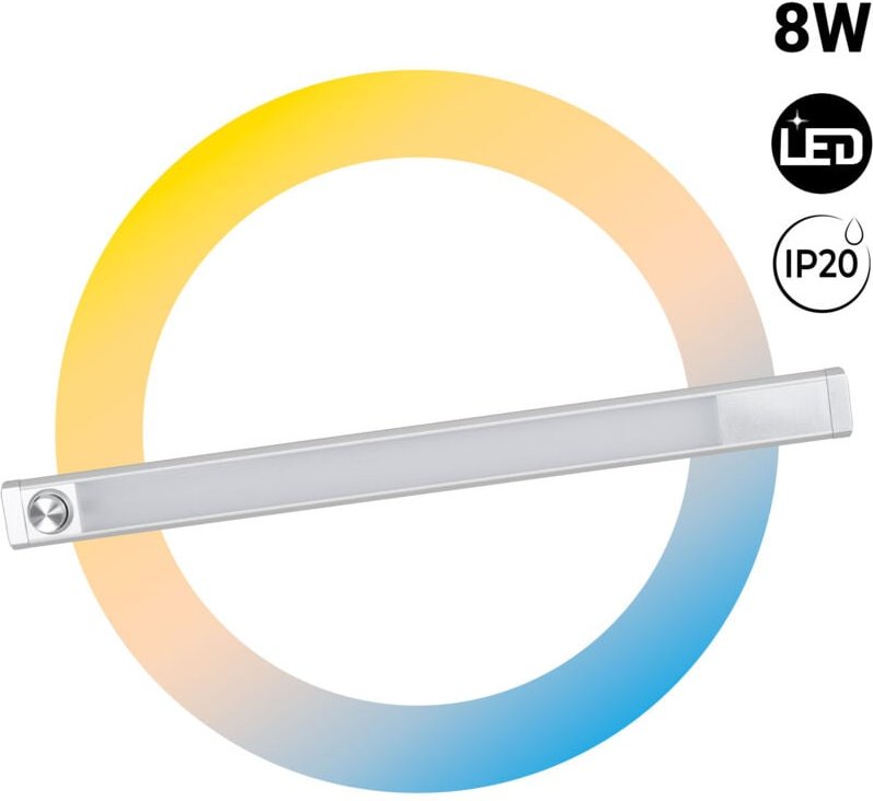 LED-Unterbauleuchte - 8W - CCT - Dimmbarkeit - 60cm
